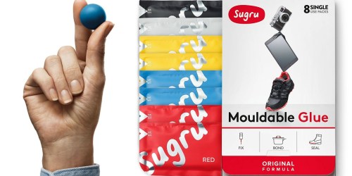 Amazon Prime: Sugru Moldable Glue 8-Pack Only $15.97 Shipped (Fix, Bond & Seal)