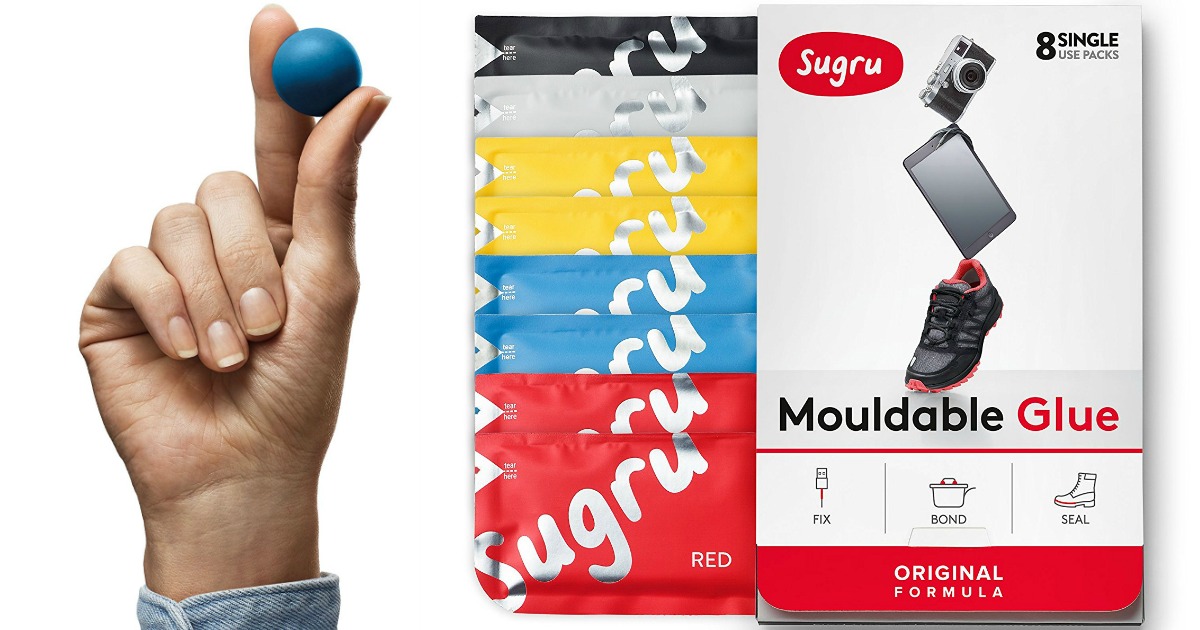 Prime: Sugru Moldable Glue 8-Pack Only $15.97 Shipped (Fix, Bond &  Seal)