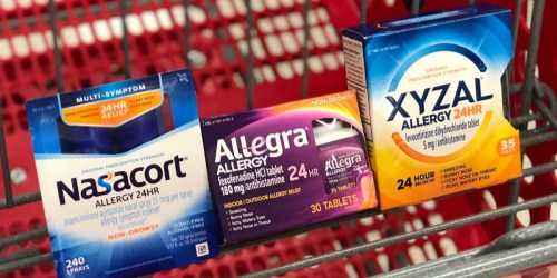 Three $8/1 Allergy Digital Coupons at Target = Allegra 30-Count Only $9.99 + More