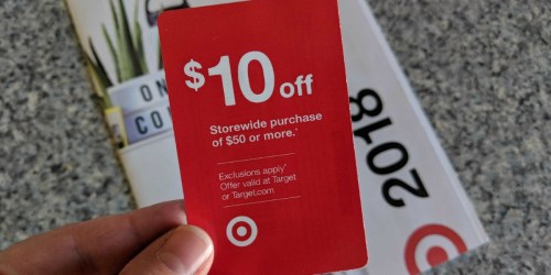 Possible $10 Off $50 Target Purchase Coupon (Check Mailbox)
