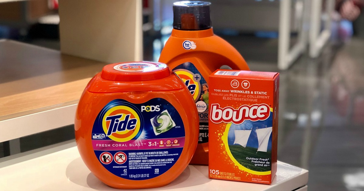 Tide, Tide Pods, and Bounce
