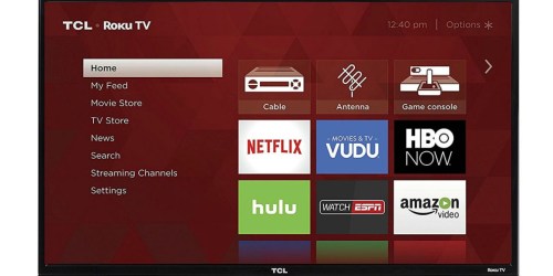 TCL 32″ Roku Smart TV Only $107 Shipped (Regularly $230)