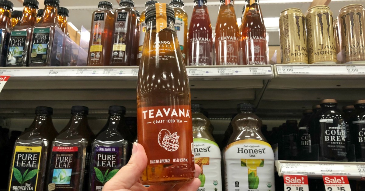 Teavana Iced Tea Bottles Just 99¢ Each After Cash Back at Target