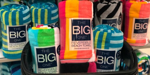 Kohl’s Cardholders: The Big One Beach Towels as Low as $6.99 Shipped (Regularly $24+)