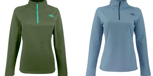 The North Face Women’s Glacier 1/4 Zip Pullover Only $32 Shipped