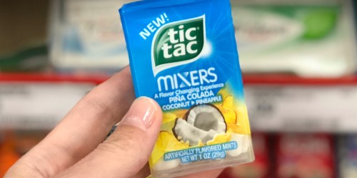 New Tic Tac Coupon = Mixers ONLY 8¢ at Target