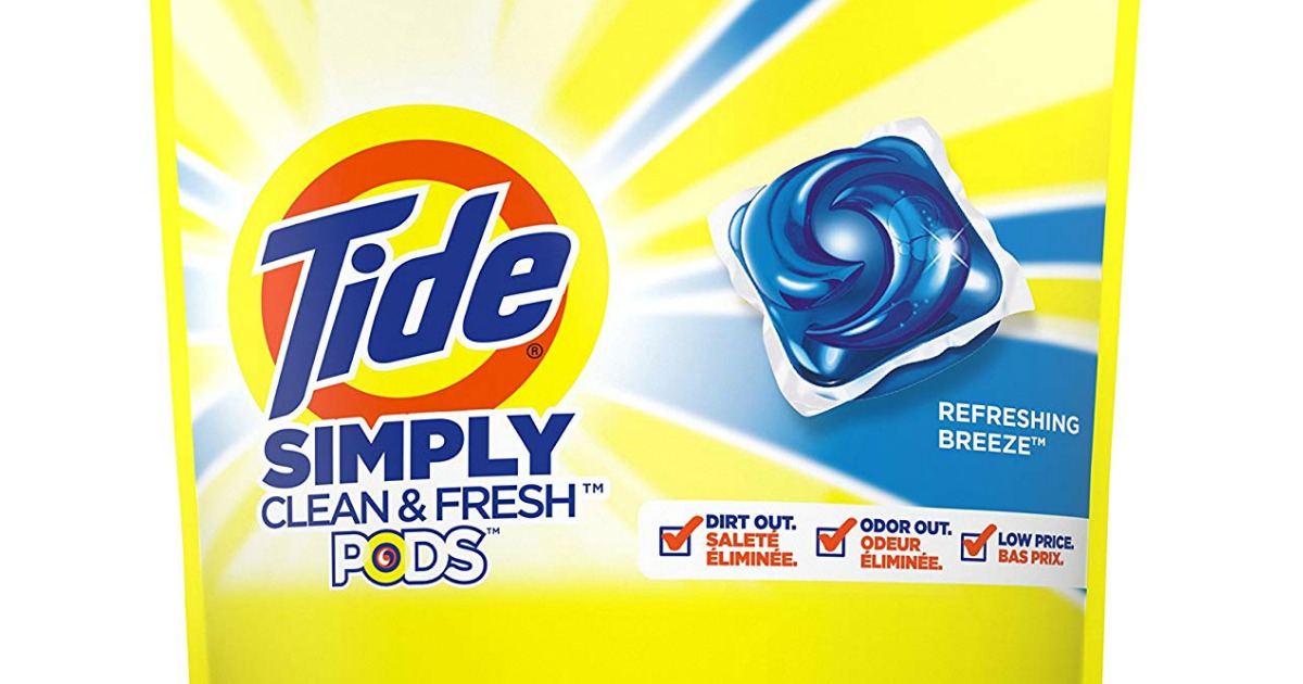 Tide Simply Clean & Fresh Pods 43Count Only 6.67 Shipped