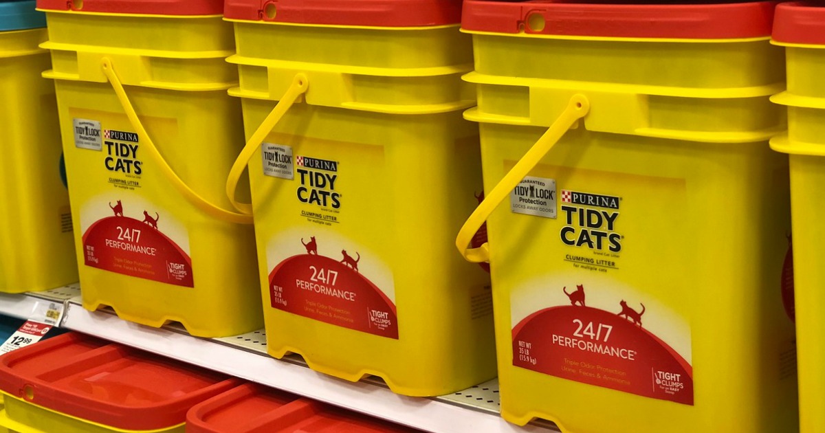 THREE Purina Tidy Cats Litter 35Pound Pails Only 27 Shipped After