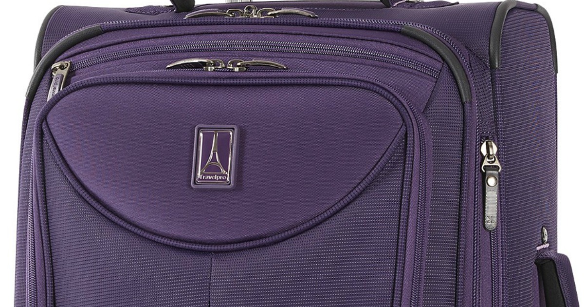 travelpro purple luggage