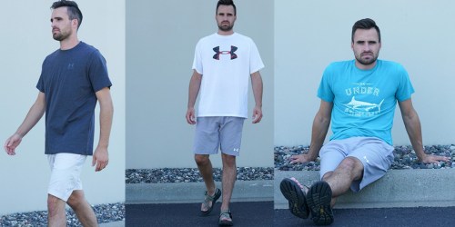 Three Under Armour Men’s T-Shirts Just $34 Shipped (Only $11.34 Per Shirt)