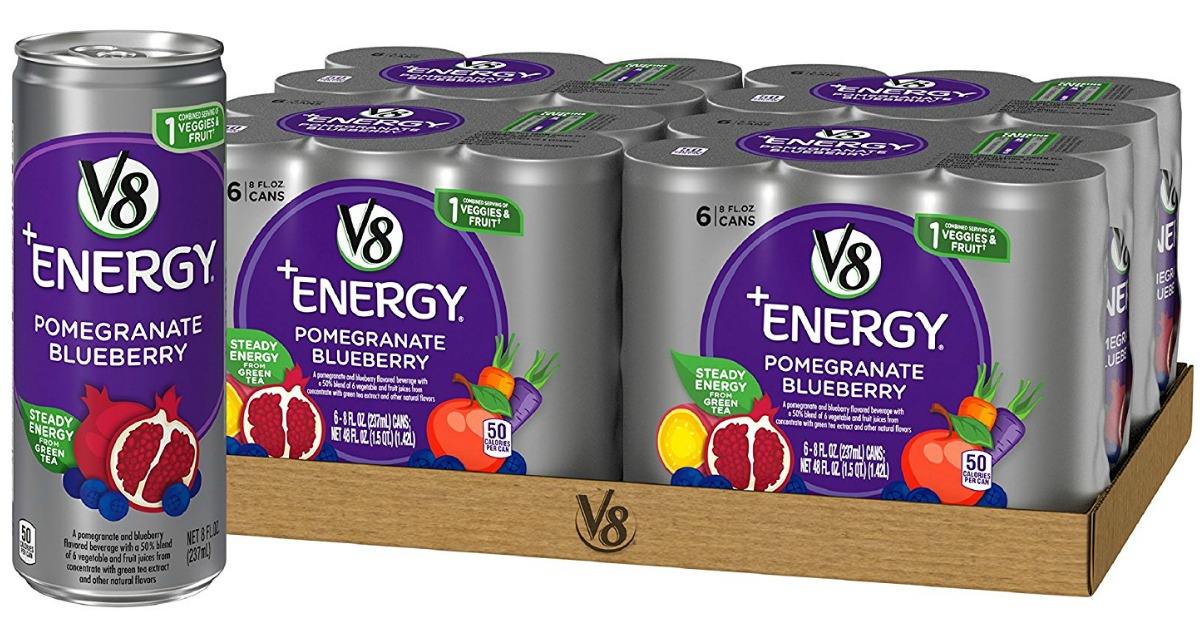 Amazon Prime V8 +Energy Drinks 24Pack Just 12.82 Shipped (Only 53