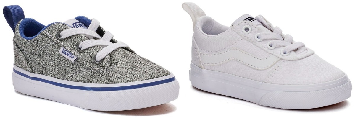 kohls white vans