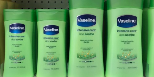 Vaseline 10oz Aloe Lotion Just $1.37 Each After Target Gift Card (Just Use Your Phone)