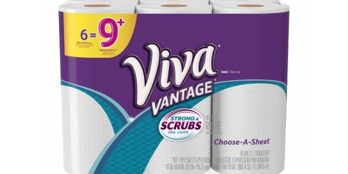 Amazon: 24 Viva Vantage BIG Plus Paper Towels Only $17.97 Shipped