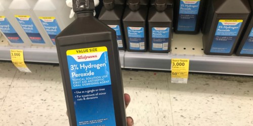 Two Better than Free Hydrogen Peroxide 32oz Bottles After Walgreens Points