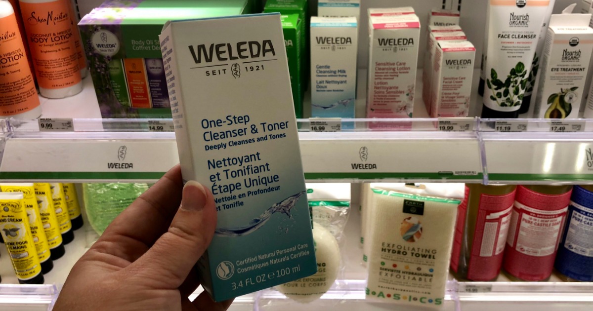 40 off Weleda Face Cleansers at Target (Just Use Your Phone)