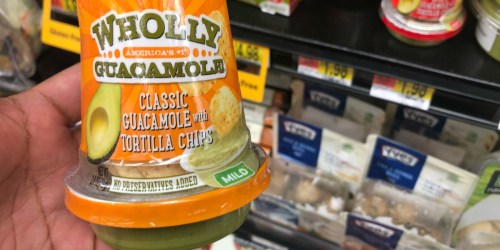 New $1/1 Wholly Guacamole Coupon = Mini Snack Pack Only 98¢ at Walmart & More