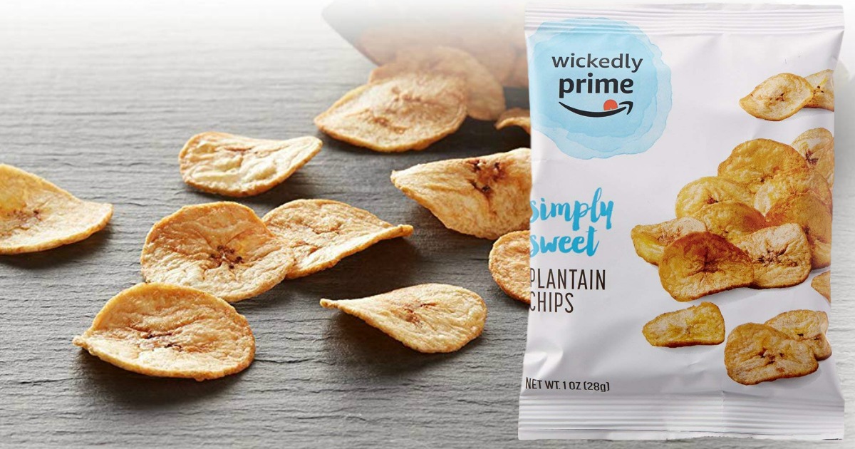 Wickedly Prime Plantain Chips 36 Count Snack Packs Only 10 65 Shipped Prime Members Only Hip2save Wickedly Prime Plantain Chips 36 Count Snack Packs Only 10 65 Shipped Prime Members Only Hip2save