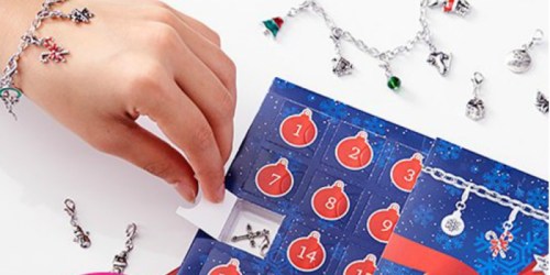 Holiday Charm Advent Calendars Only $11.79 on Zulily (Includes 22 Charms, Necklace & Bracelet)