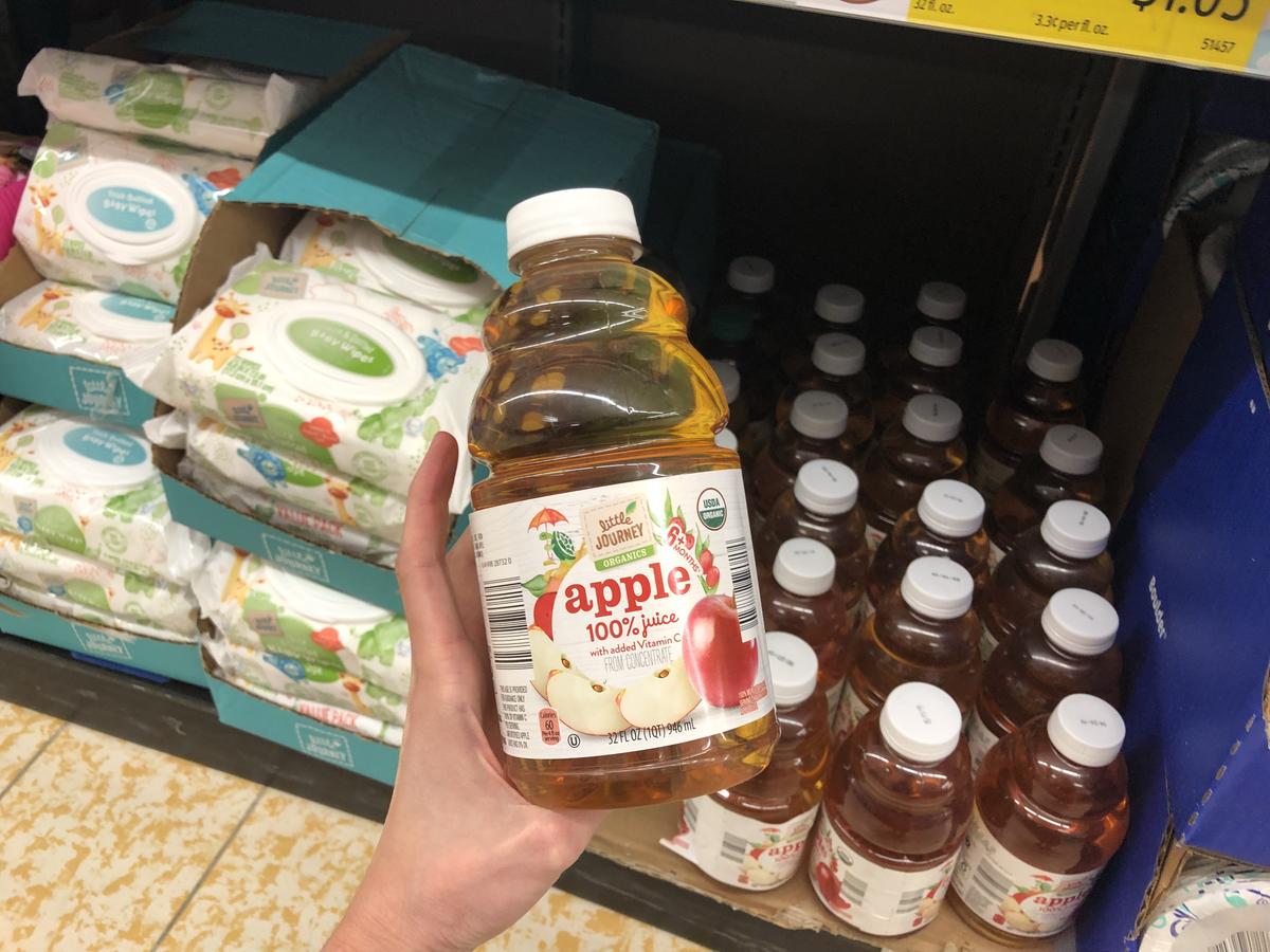 ALDI apple juice 
