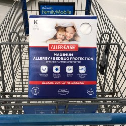 AllerEase Fresh and Cool Allergy Protection Mattress Pad - White, King -  Kroger