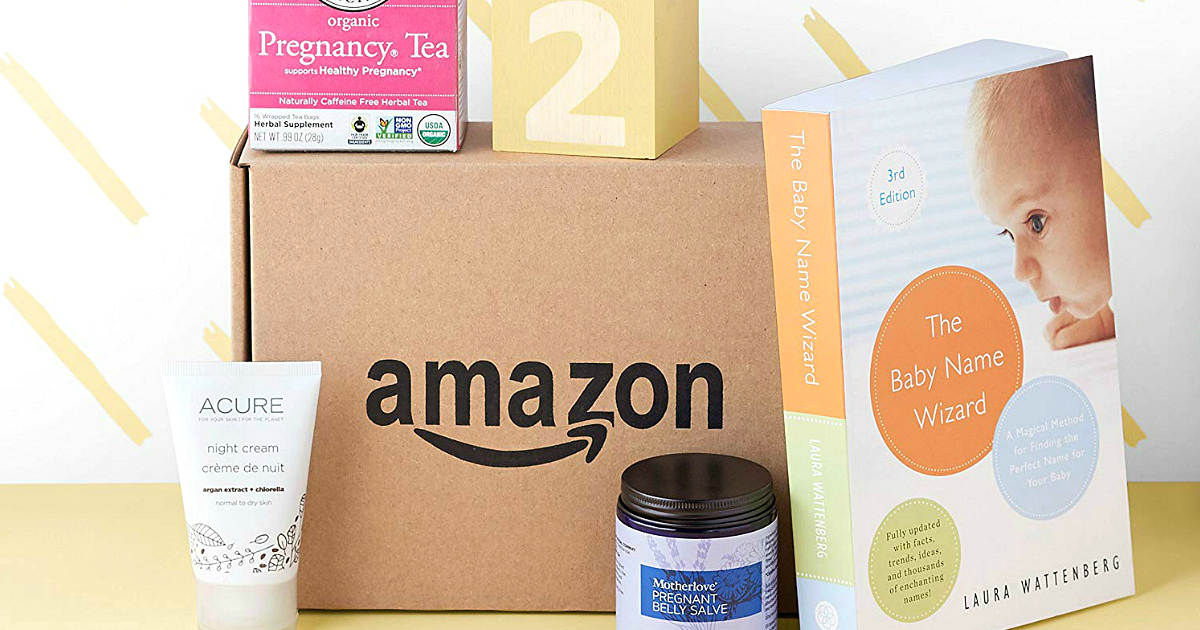 free Amazon Registry baby box – Amazon maternity box