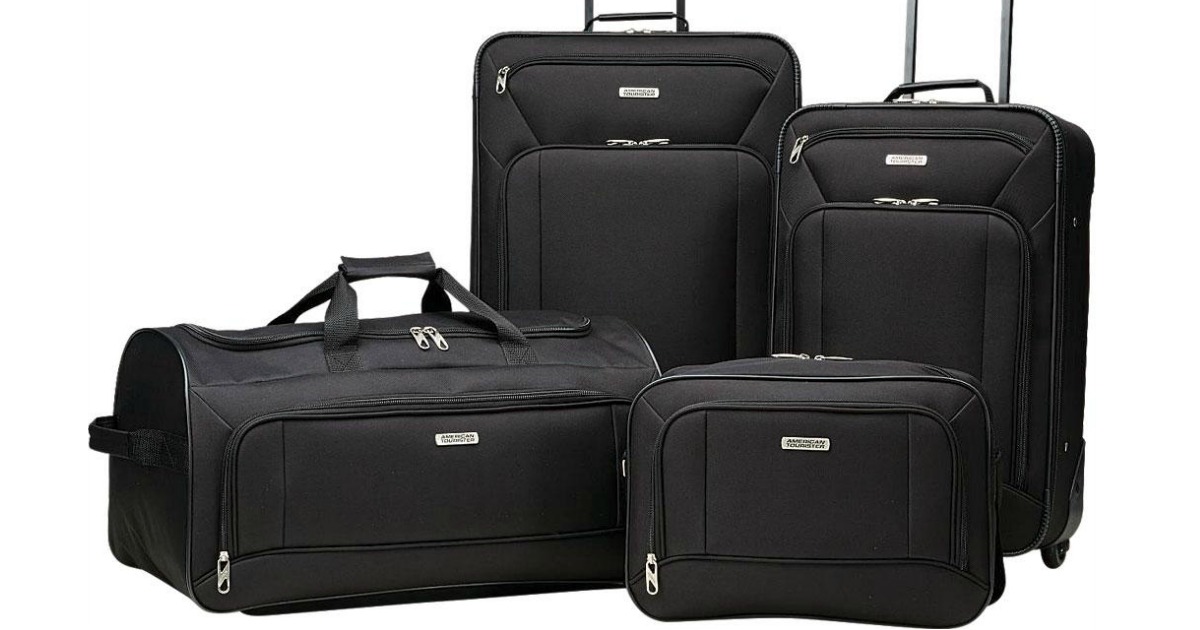 American Tourister 4-Piece Luggage Set ONLY $59.49 Shipped (Regularly $120)