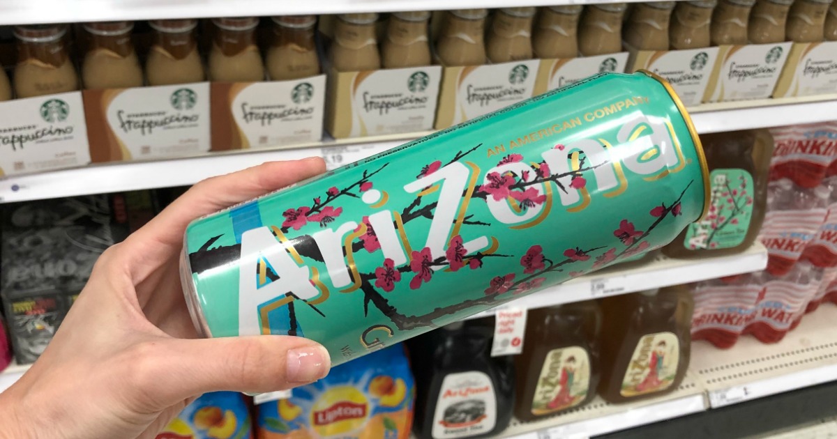 Arizona Green Tea Only 63¢ at Target (Just Use Your Phone)