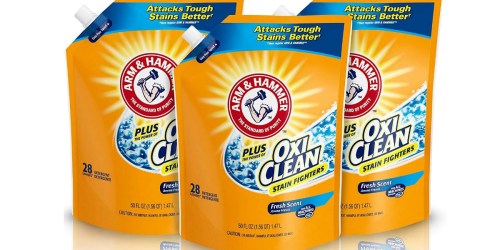 Amazon: Arm & Hammer HE Laundry Detergent Easy-Pour Pouch 3-Pack Only $7.59 Shipped