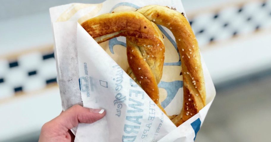 Auntie Anne's free pretzel is part of our list of free birthday stuff