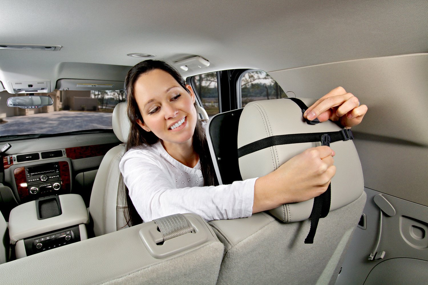 car seat mirror for attached headrest