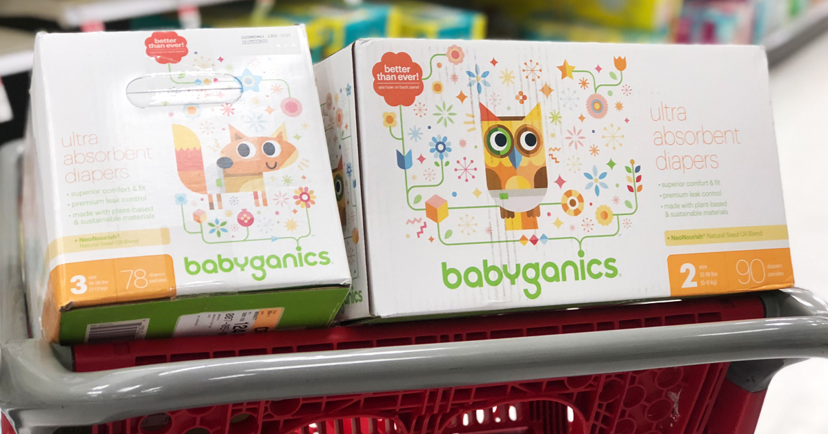 target babyganics diapers