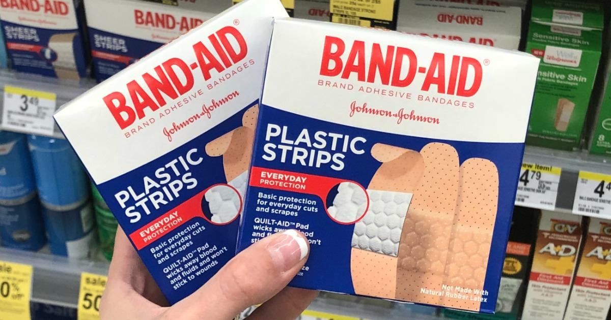 TWO Boxes of Band-Aid Bandages ONLY 23¢ After Walgreens Rewards ($7 Value)