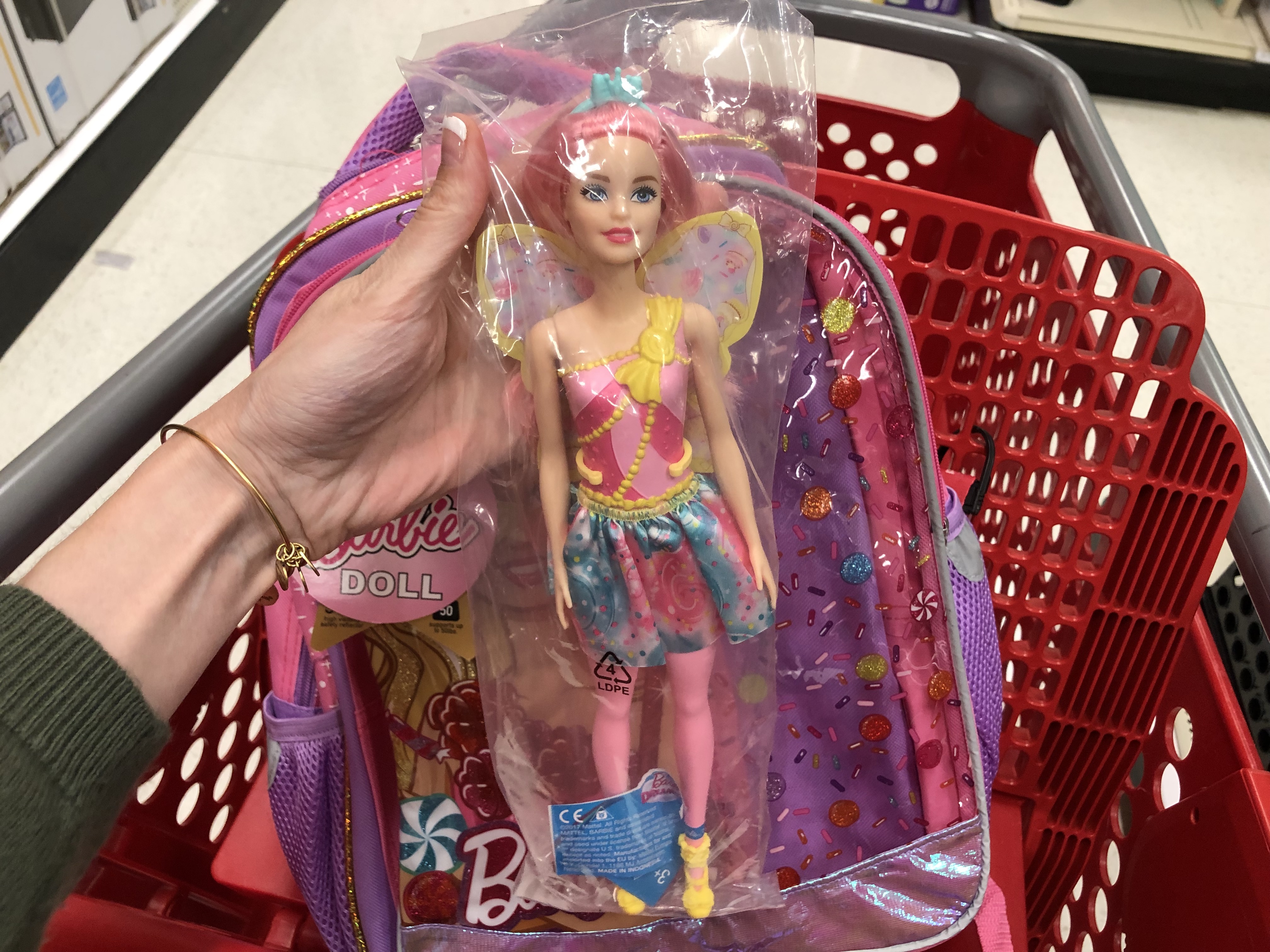 target doll backpack