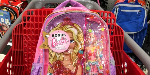 Barbie Backpack + Bonus Doll Only $14.39 at Target