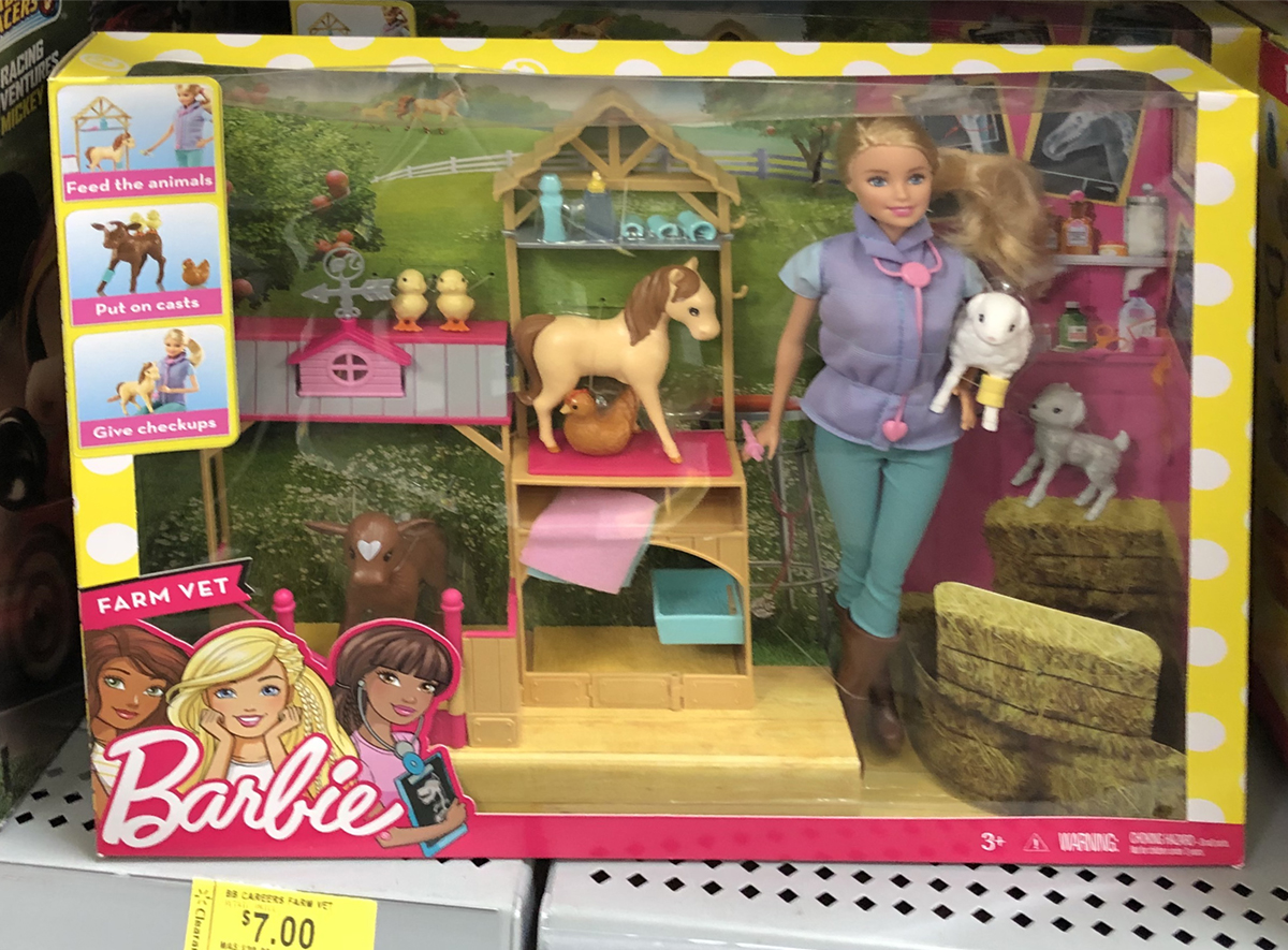 barbie farm vet walmart