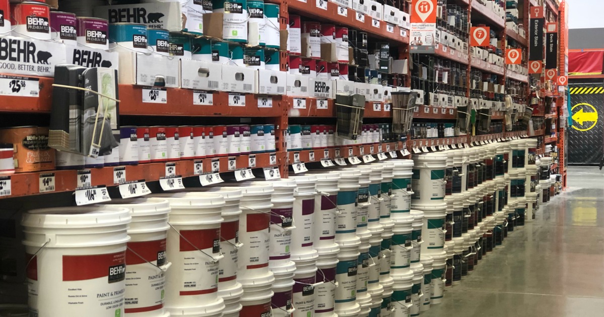 Up to 40 Rebate w/ Home Depot Paint & Stain Purchase = FREE Behr Wood