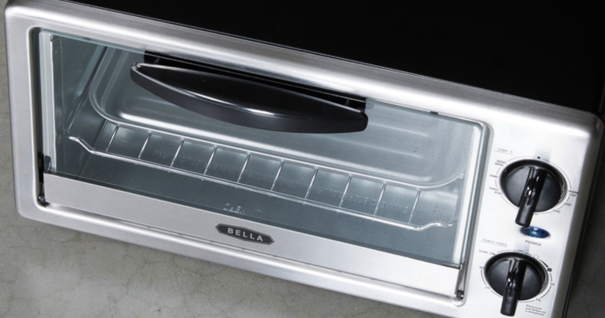 Bella 4Slice Toaster Oven Just 14.99 (Regularly 30) at