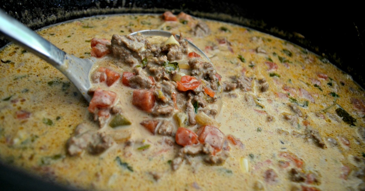 The Best Slow Cooker Keto Taco Soup