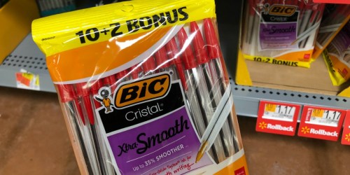 BIC Stationery Items as low as 77¢ at Walmart