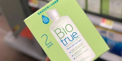 Biotrue Contact Lens Solution 2-Pack Just $10 Shipped on Amazon
