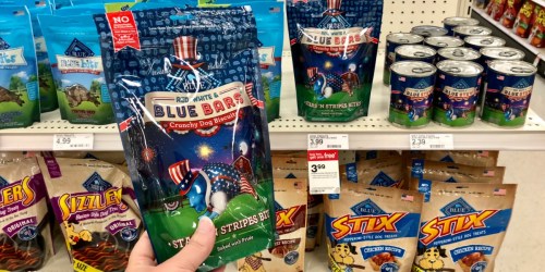 Blue Buffalo Red, White & Blue Dog Treats Only $1.33 Each at Target