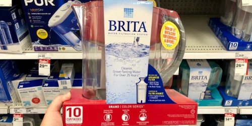 Brita Grand 10-Cup Water Pitcher Just $13.84 at Target (Regularly $31) + More