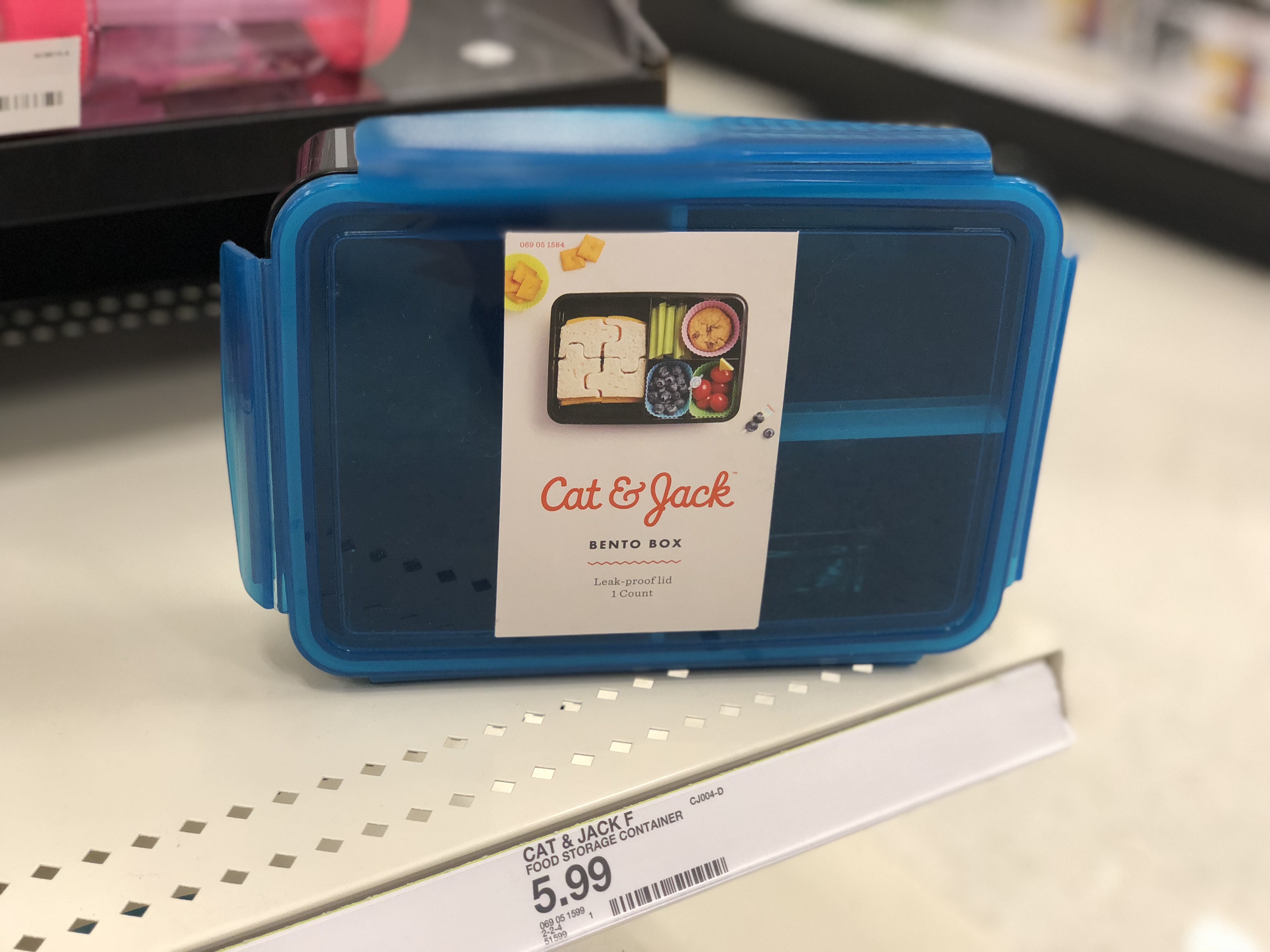 Cat & Jack Bento Box items at Target make lunches fun - cat & jack bento box