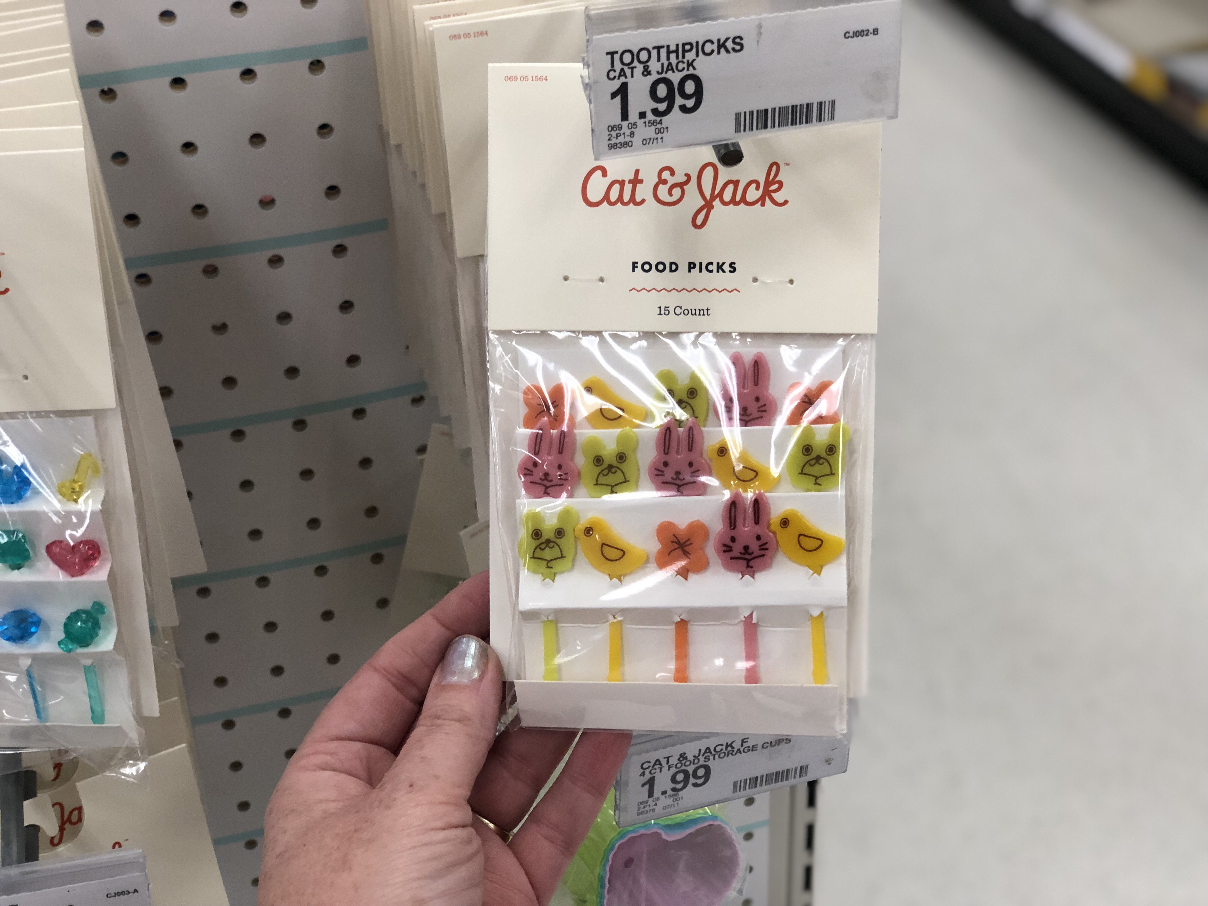 Cat & Jack Bento Box items at Target make lunches fun - cat & jack food picks