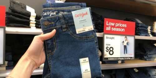 Cat & Jack Jeans Only $6.40 at Target (In-Store & Online)