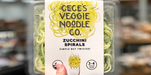 Over 50% Off Cece’s Veggie Noodle Co. Spirals at Target (Just Use Your Phone)