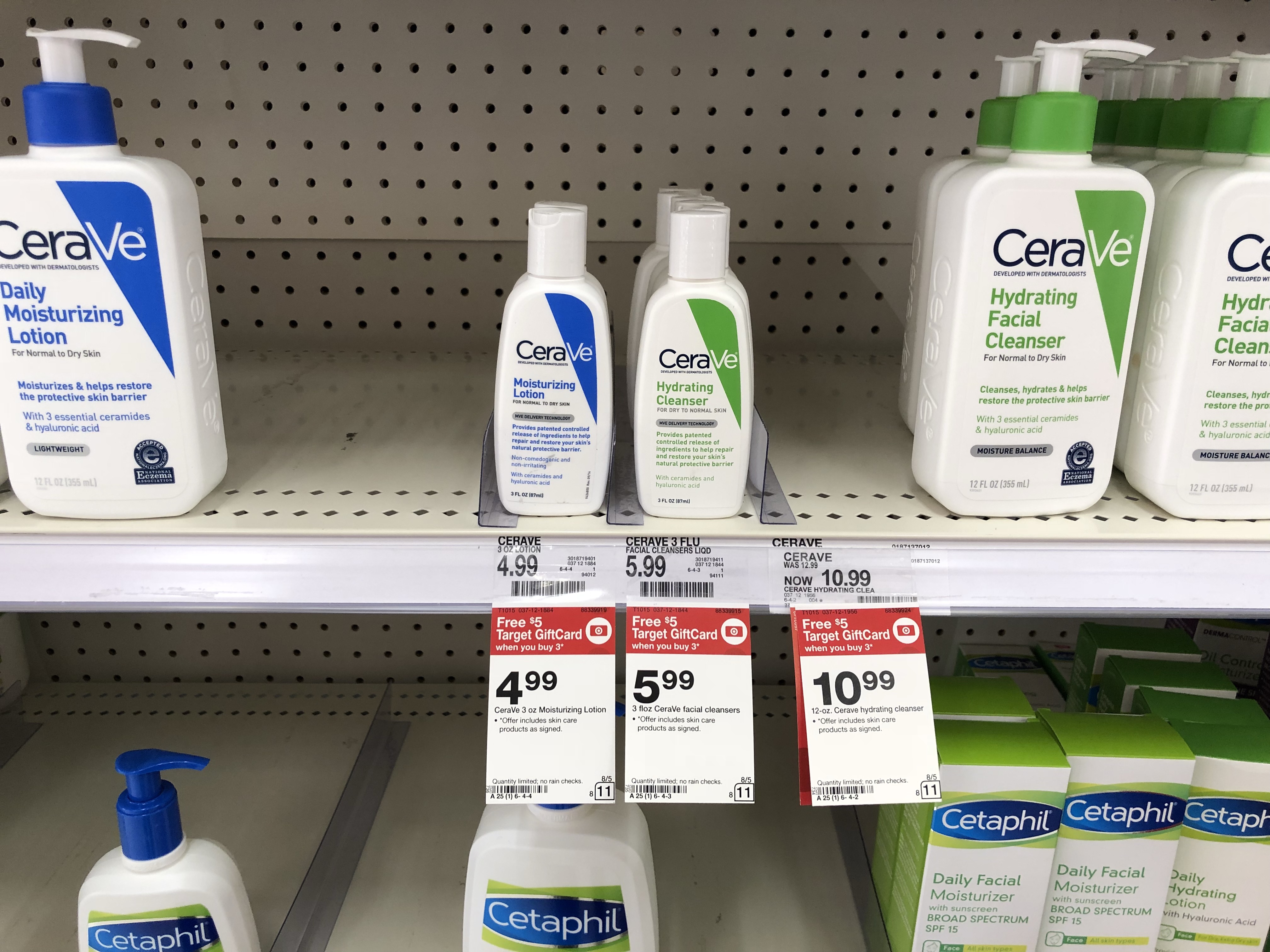 cerave moisturizer target