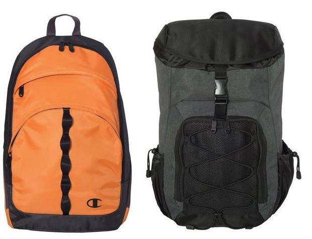 champion backpack orange