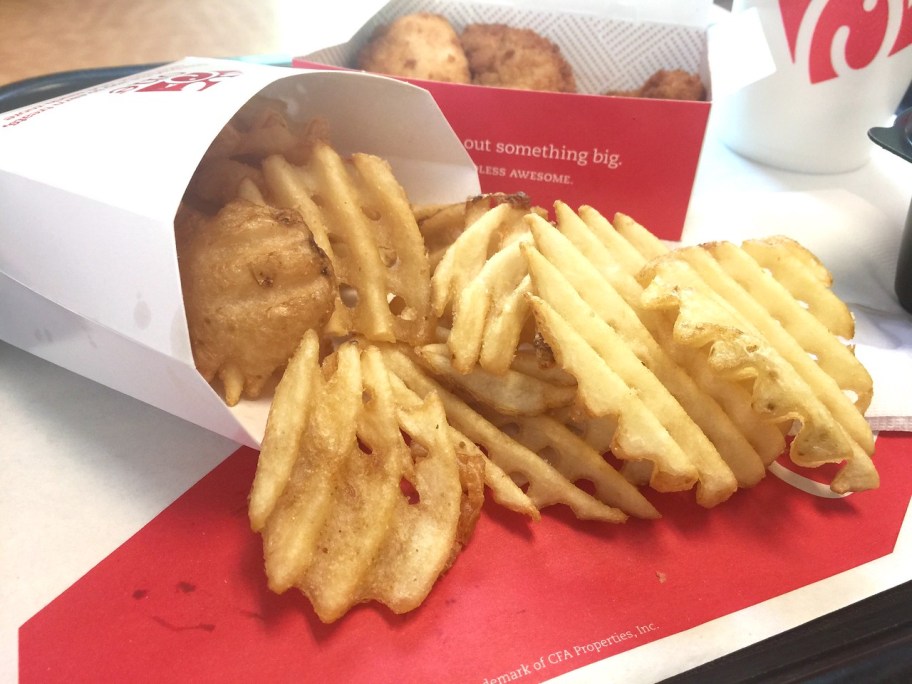 Moo-ve Fast! Chick-fil-A Is Giving Away FREE Fries & Free Entrees This Month!